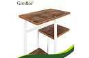 Elegantní kovový stojan na květiny 120 × 42 × 23,5 cm – 7 úrovní