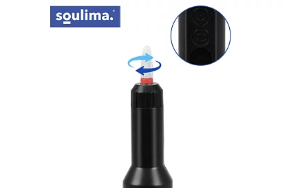 Profesionální bezdrátová bruska na nehty - 18 000 ot./min – USB-C, 6 frézek