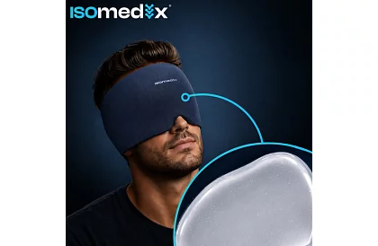 Gelová chladicí a hřejivá čepice 360° – relaxační kompresní maska