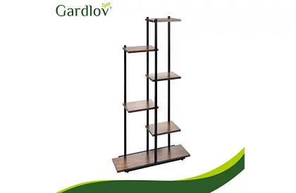 Květinový stolek 6 patrový 113 cm – stojan na květiny