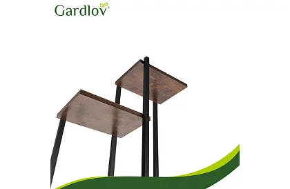 Květinový stolek 6 patrový 113 cm – stojan na květiny