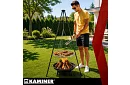 Zahradní gril s trojnožkou a závěsným roštem 58 cm – krbové ohniště