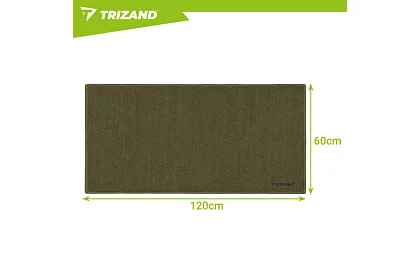 Rychleschnoucí ručník z mikrovlákna 120 × 60 cm – zelený
