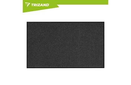 Vstupní rohožka 80 × 120 cm s protiskluzovou spodní stranou – šedá