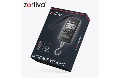 Elektronická cestovní váha na zavazadla s háčkem 40 kg