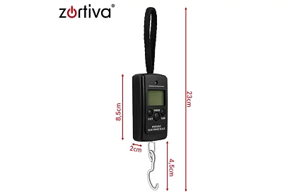 Elektronická cestovní váha na zavazadla s háčkem 40 kg