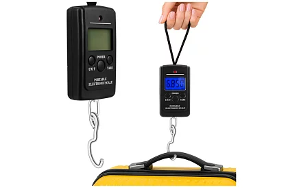 Elektronická cestovní váha na zavazadla s háčkem 40 kg