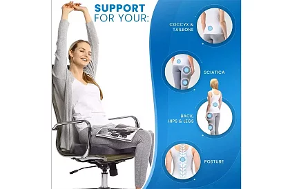 Ortopedický podsedák SolFit – ergonomický podsedák pro pohodlné sezení
