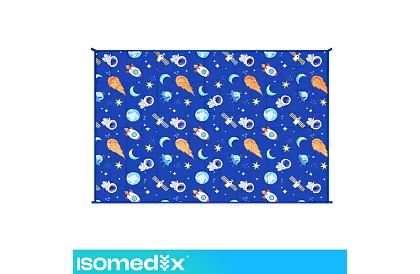 Dětská zátěžová přikrývka VESMÍR - 3 kg  - 100 × 150 cm