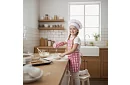 Dětská kuchařská sada Little Chef 7 v 1 – zástěra, čepice, rukavice a kuchyňské náčiní