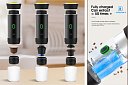 Přenosný espresso kávovar 3v1 s tlakem 20 barů, USB-C a ohřevem vody
