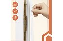 Samolepicí bílé těsnění na okna a dveře 400 cm – ochrana před průvanem, chladem a prachem