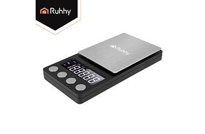 Přesná kapesní váha 500 g / 0,01 g – ideální pro šperky, laboratoře, hobby a kuchyni