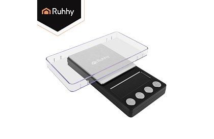 Přesná kapesní váha 500 g / 0,01 g – ideální pro šperky, laboratoře, hobby a kuchyni