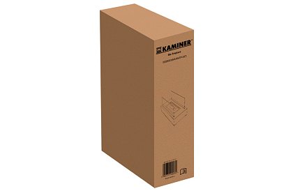 Volně stojící biokrb 35 × 18 × 17 cm – bez kouře, na bioetanol, se 2 skleněnými stěnami