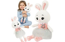 Plyšový měkký králíček 45 cm – plyšová hračka pro děti
