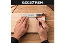 Digitální elektronický úhloměr 360°, 200 mm s LCD – přesné měření úhlů