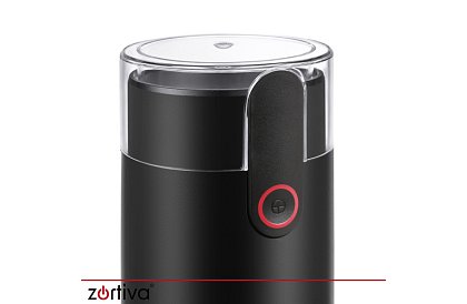 Elektrický mlýnek Zortiva 150 W – rychlé mletí kávy, ořechů a koření