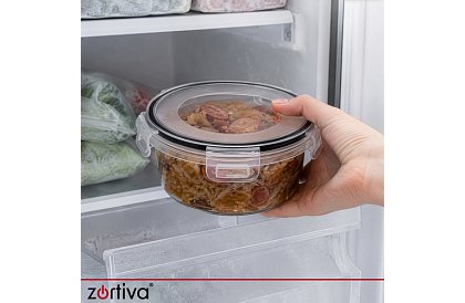 Nádoby na potraviny 12 ks, 5 velikostí, do mikrovlnné trouby, myčky a mrazáku