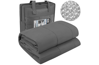 Zátěžová antistresová přikrývka  - Sensory Gray 7 kg, 200 × 150 cm