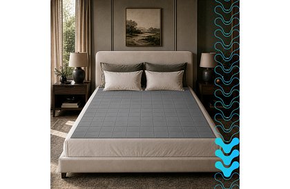 Zátěžová antistresová přikrývka  - Sensory Gray 7 kg, 200 × 150 cm