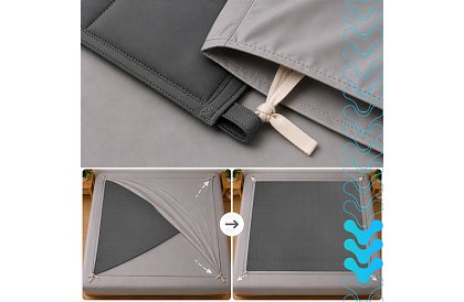 Zátěžová antistresová přikrývka  - Sensory Gray 7 kg, 200 × 150 cm