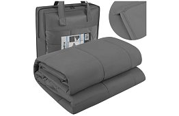 Zátěžová antistresová přikrývka  - Sensory Gray 7 kg, 200 × 150 cm