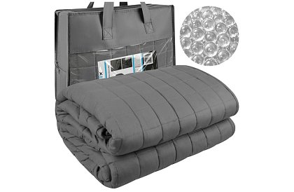 Zátěžová antistresová přikrývka - Sensory Gray 8 kg, 200 × 150 cm
