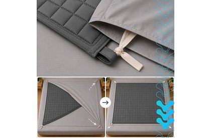 Zátěžová antistresová přikrývka - Sensory Gray 8 kg, 200 × 150 cm