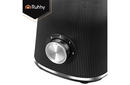 Skleněný mixér 1200 W s drcením ledu, skleněnou nádobou a 2 přenosnými lahvemi