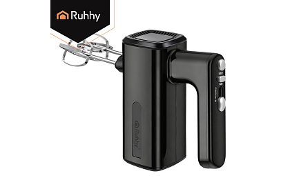 Ruční mixér 800 W, 5 rychlostí, Turbo, hnětací háky