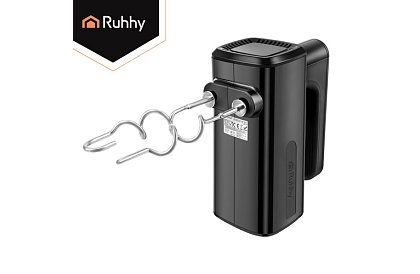 Ruční mixér 800 W, 5 rychlostí, Turbo, hnětací háky