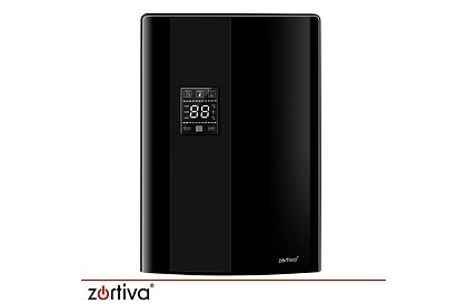 Odvlhčovač vzduchu Zortiva 90 W, 2 l, hygrostat, časovač, dálkové ovládání – černý