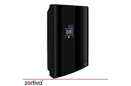 Odvlhčovač vzduchu Zortiva 90 W, 2 l, hygrostat, časovač, dálkové ovládání – černý