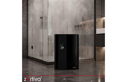 Odvlhčovač vzduchu Zortiva 90 W, 2 l, hygrostat, časovač, dálkové ovládání – černý