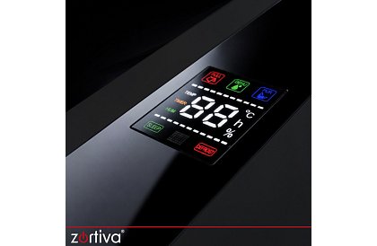 Odvlhčovač vzduchu Zortiva 90 W, 2 l, hygrostat, časovač, dálkové ovládání – černý