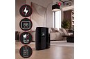 Odvlhčovač vzduchu Zortiva 90 W, 2 l, hygrostat, časovač, dálkové ovládání – černý