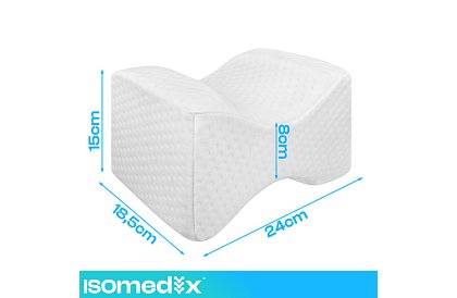 Ergonomický profilovaný polštář mezi kolena ISOMEDIX 25 × 21 × 15 cm