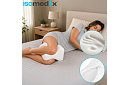 Ergonomický profilovaný polštář mezi kolena ISOMEDIX 25 × 21 × 15 cm