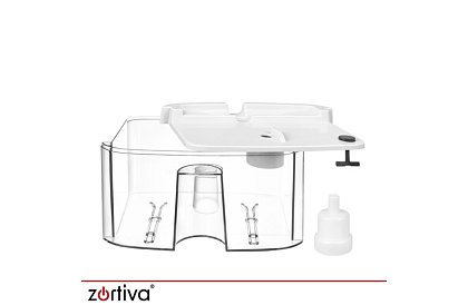 Odvlhčovač vzduchu Zortiva 90 W, 2 l, hygrostat, časovač, dálkové ovládání - bílý