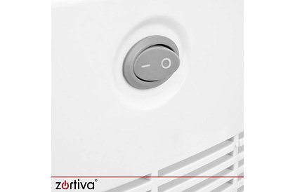 Odvlhčovač vzduchu Zortiva 90 W, 2 l, hygrostat, časovač, dálkové ovládání - bílý