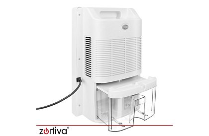 Odvlhčovač vzduchu Zortiva 90 W, 2 l, hygrostat, časovač, dálkové ovládání - bílý