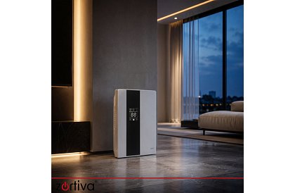 Odvlhčovač vzduchu Zortiva 90 W, 2 l, hygrostat, časovač, dálkové ovládání - bílý