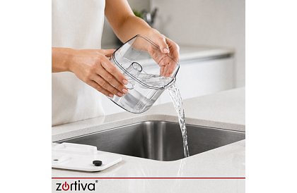 Odvlhčovač vzduchu Zortiva 90 W, 2 l, hygrostat, časovač, dálkové ovládání - bílý