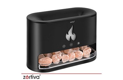 Ultrazvukový aroma difuzér Zortiva 250 ml s efektem plamene