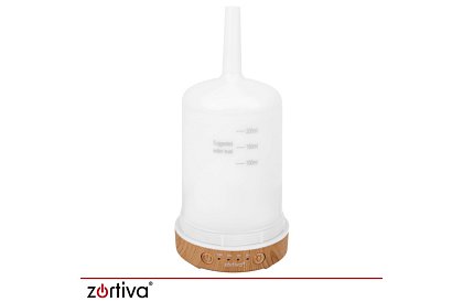 Aroma difuzér Zortiva 200 ml, RGB LED lampa, 3D efekt, aromaterapie