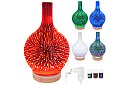 Aroma difuzér Zortiva 200 ml, RGB LED lampa, 3D efekt, aromaterapie