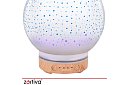 Aroma difuzér Zortiva 200 ml, RGB LED lampa, 3D efekt, aromaterapie
