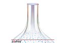 Aroma difuzér Zortiva 200 ml, RGB LED lampa, 3D efekt, aromaterapie