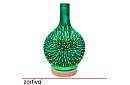 Aroma difuzér Zortiva 200 ml, RGB LED lampa, 3D efekt, aromaterapie